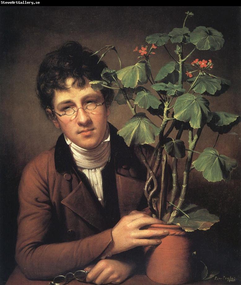 Rembrandt Peale Rubens Peale with a Geranium